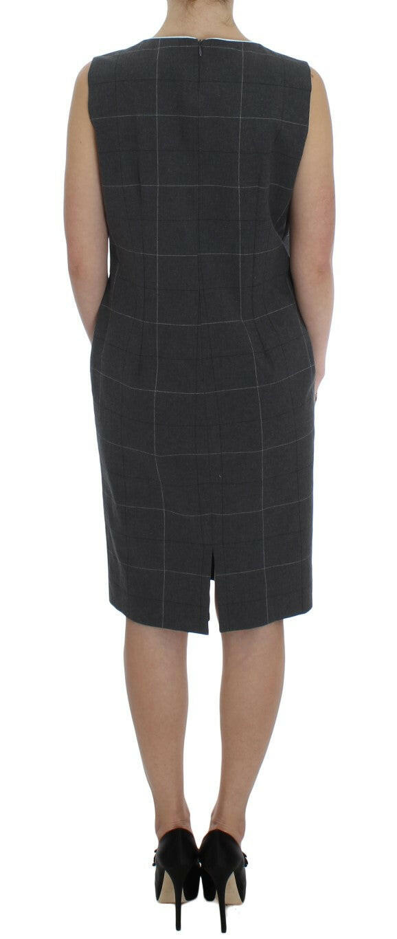 BENCIVENGA Gray Stretch Sheath Dress Suit Set -   -  BENCIVENGA.
