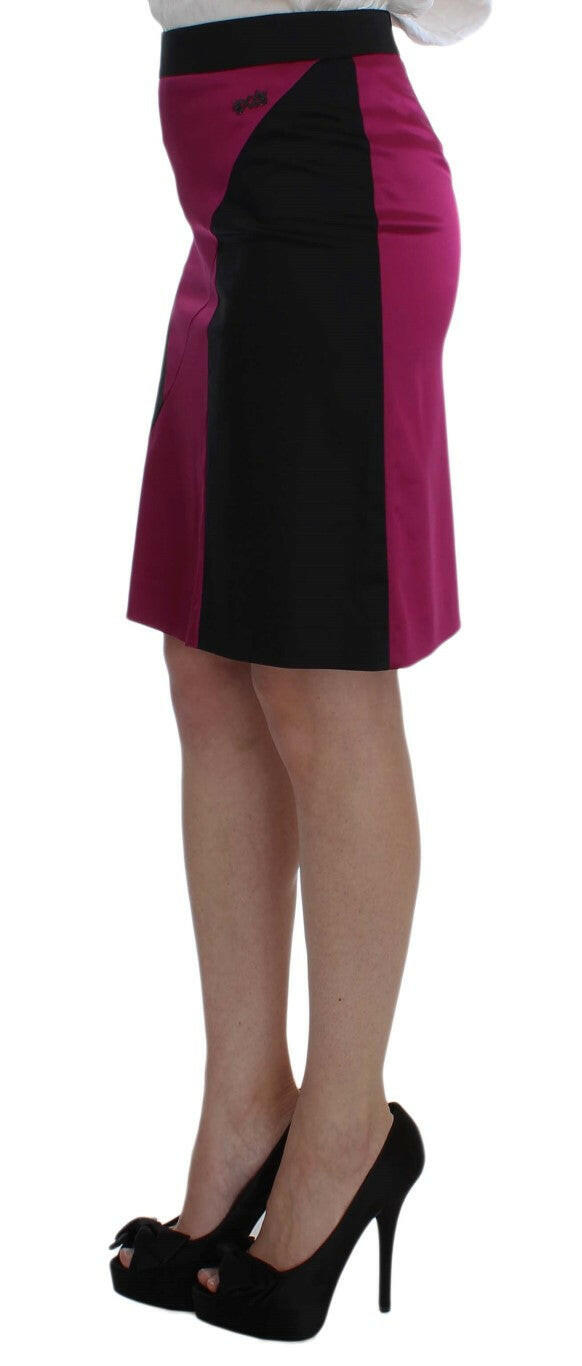 Exte Black Pink Two Piece Suit Skirt & Blazer -   -  Exte.