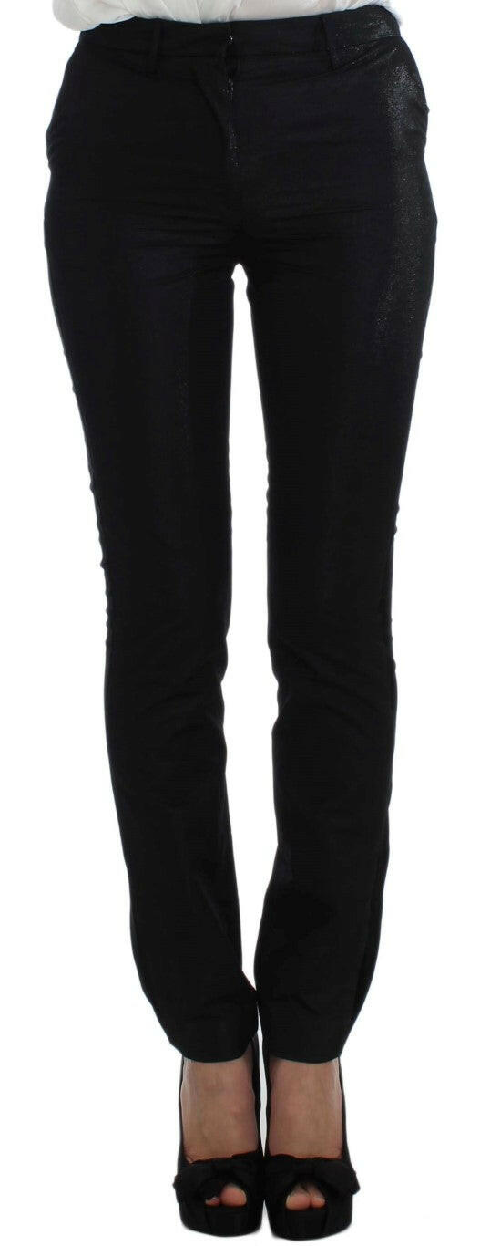 Exte Black One Button Three Piece Suit -   -  Exte.