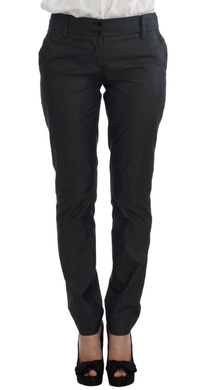 Exte Gray One Button Two Piece Suit -   -  Exte.