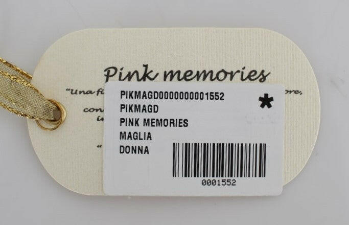 PINK MEMORIES Pink Floral Lace Wrap Sweater -   -  PINK MEMORIES.