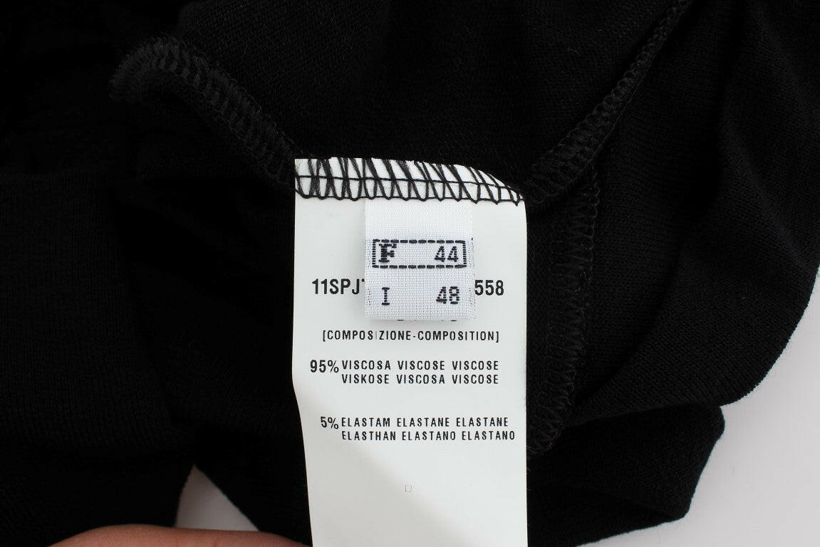 PLEIN SUD Black Stretch Sleeveless Blouse -   -  PLEIN SUD.