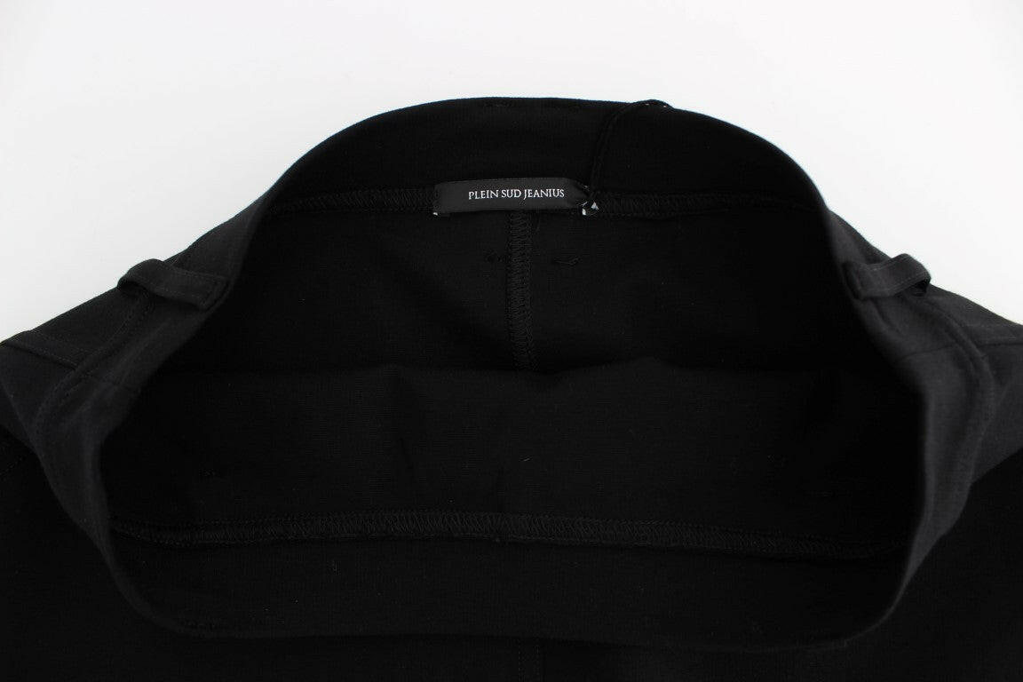 PLEIN SUD Black Straight Pencil Skirt -   -  PLEIN SUD.