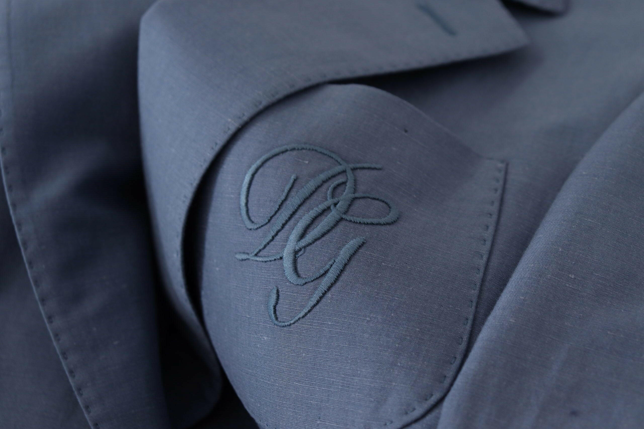 Dolce & Gabbana Blue Single Breasted Logo Blazer Jacket -   -  Dolce & Gabbana.