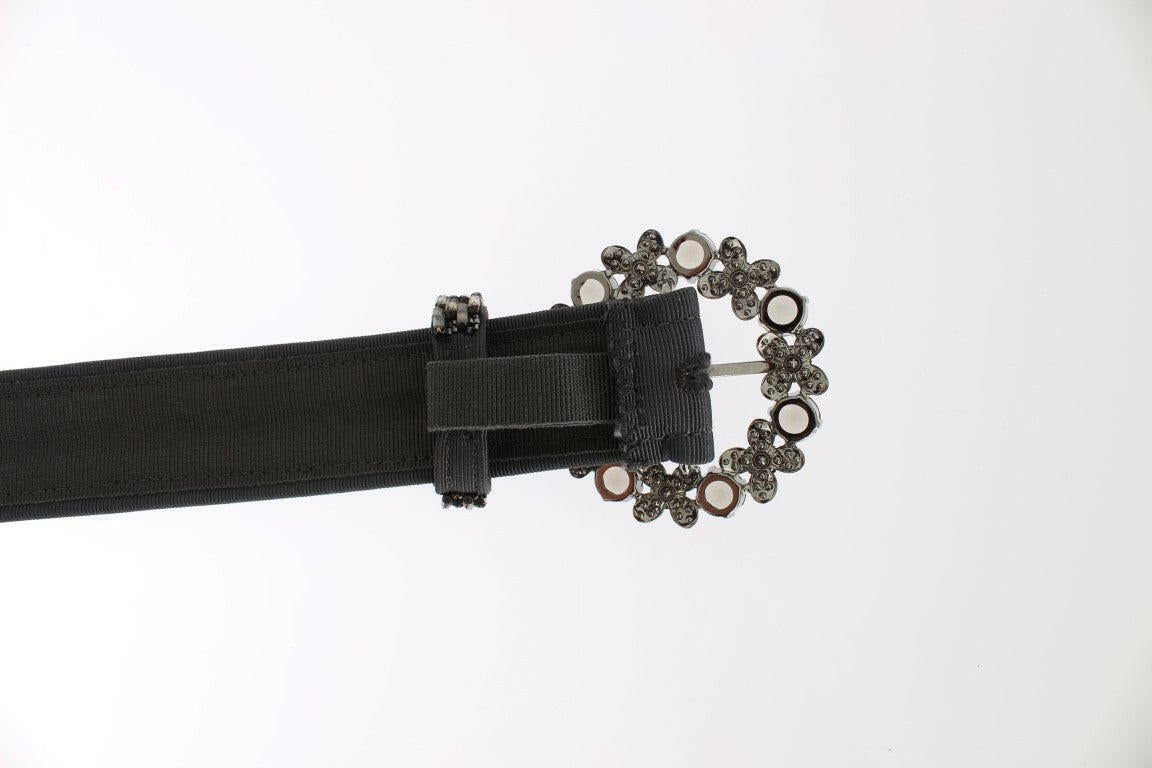 Dolce & Gabbana Crystal Buckle Sequined Waist Belt -   -  Dolce & Gabbana.