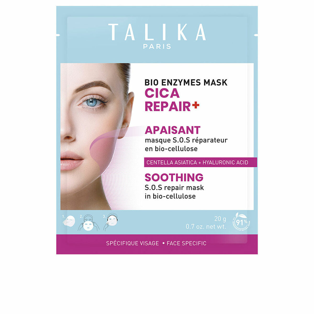 Facial Mask Talika BIO ENZYMES 20 g -  Beauty, Skin care -  Talika.