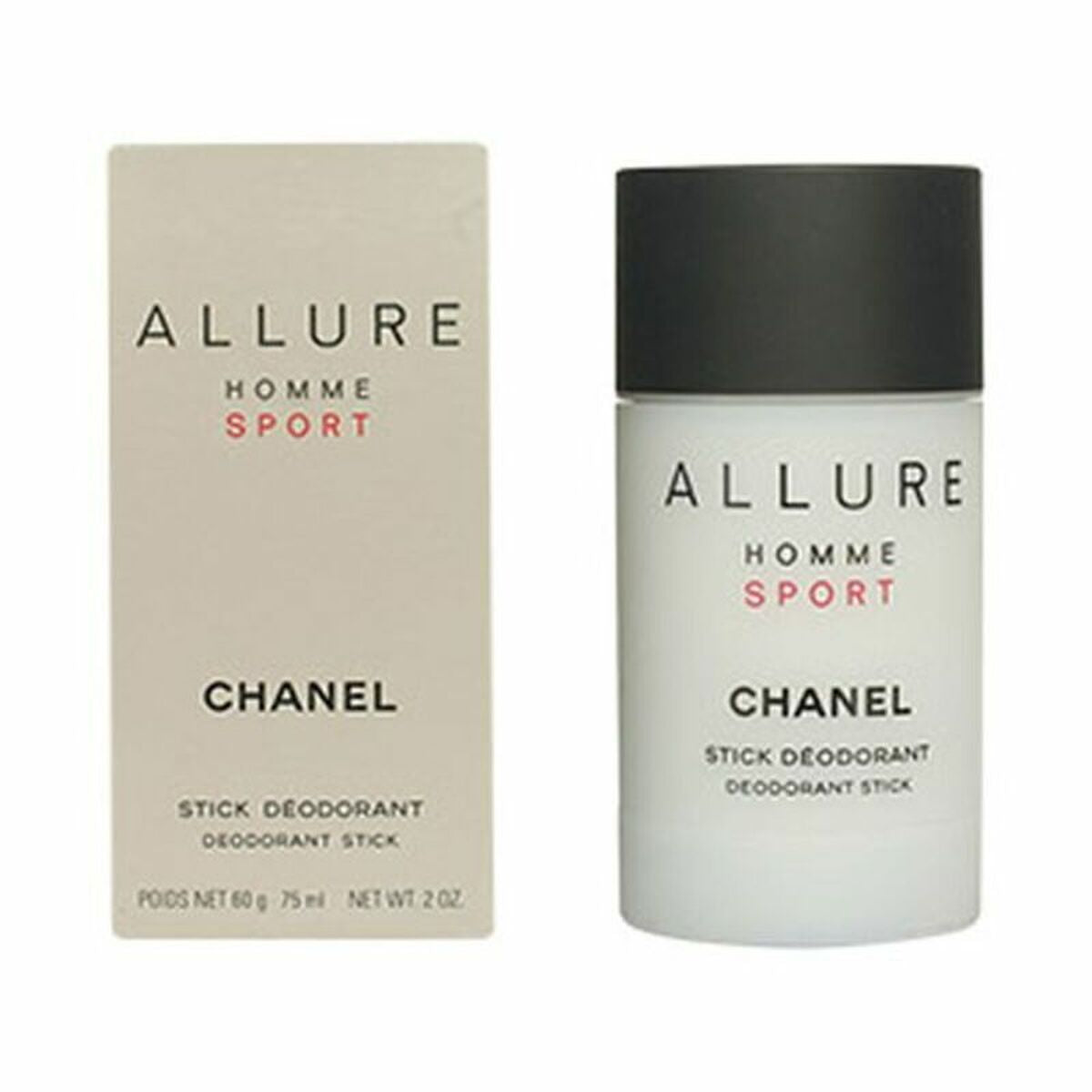 Stick Deodorant Allure Homme Sport Chanel 1CC7201 (75 g) 75 g -  Beauty, Bathing and personal hygiene -  Chanel.