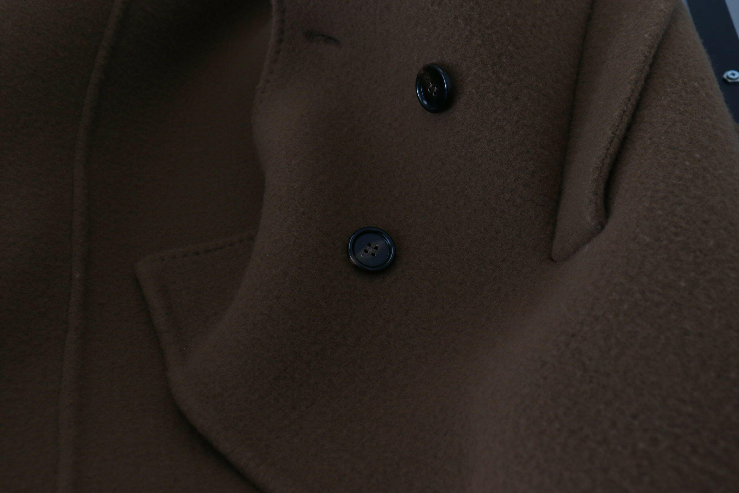 Dolce & Gabbana Brown Nylon Double Breasted Coat Jacket -   -  Dolce & Gabbana.