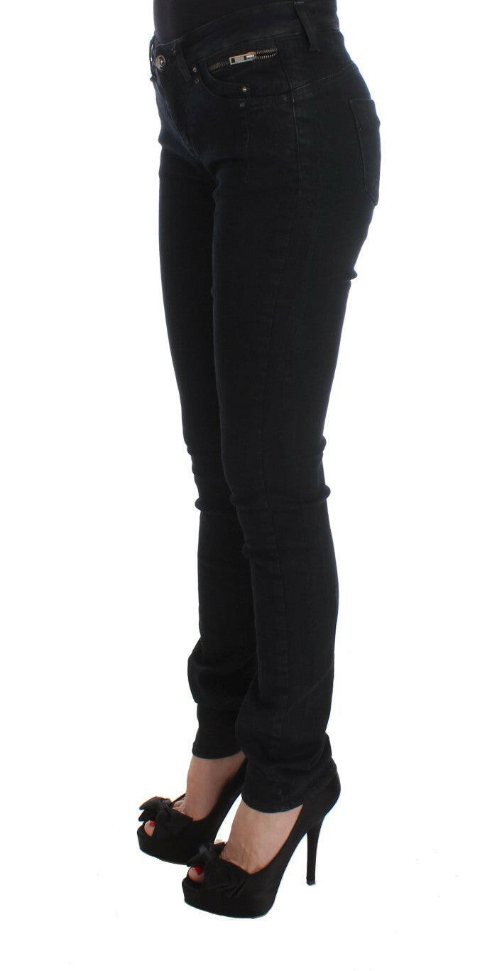 Costume National Black Cotton Slim Fit Denim Jeans -   -  Costume National.