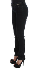 Costume National Black Cotton Slim Fit Denim Jeans -   -  Costume National.