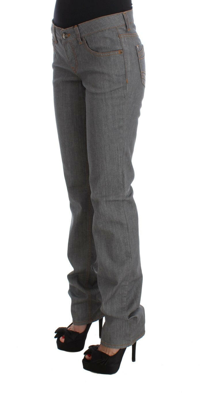 Costume National Gray Cotton Regular Fit Denim Jeans -   -  Costume National.