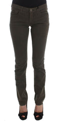 Costume National Green Cotton Blend Slim Fit Jeans -   -  Costume National.