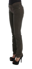 Costume National Green Cotton Blend Slim Fit Jeans -   -  Costume National.