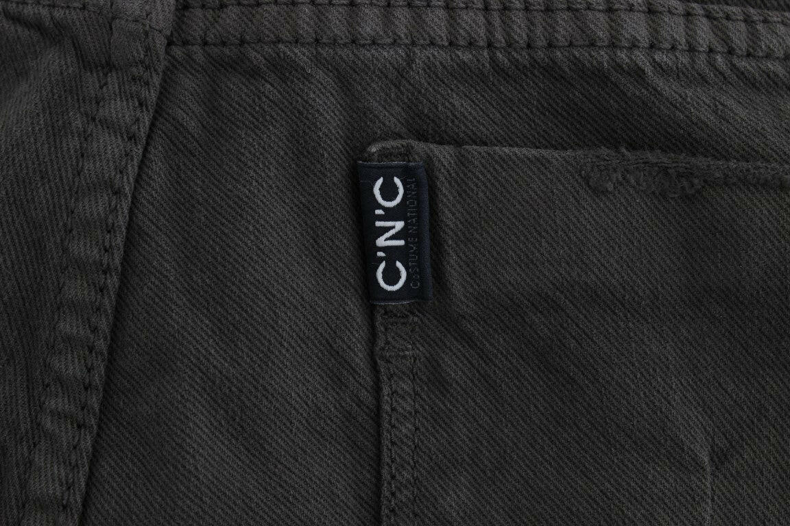 Costume National Green Cotton Blend Slim Fit Jeans -   -  Costume National.
