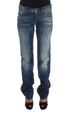 Costume National Blue Cotton Regular Fit Denim Jeans -   -  Costume National.