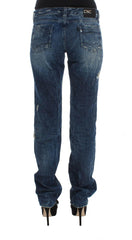 Costume National Blue Cotton Regular Fit Denim Jeans -   -  Costume National.