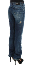 Costume National Blue Cotton Regular Fit Denim Jeans -   -  Costume National.