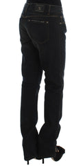 Ermanno Scervino Blue Wash Cotton Boyfriend Jeans -   -  Ermanno Scervino.