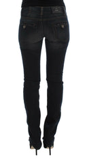 Ermanno Scervino Blue Wash Cotton Slim Fit Jeans -   -  Ermanno Scervino.