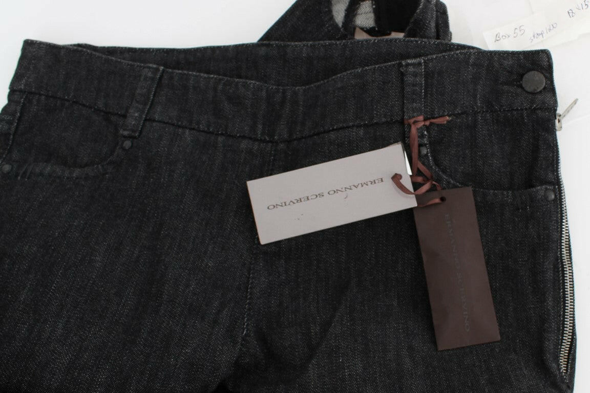 Ermanno Scervino Blue Cotton Slim Fit Denim Jeans -   -  Ermanno Scervino.