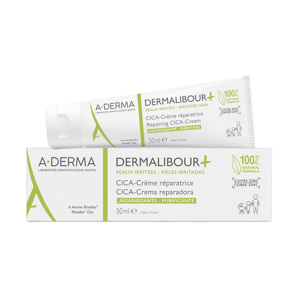 Repair Cream for Babies A-Derma Derma E 50 ml -  Baby, Hygiene and care -  A-Derma.