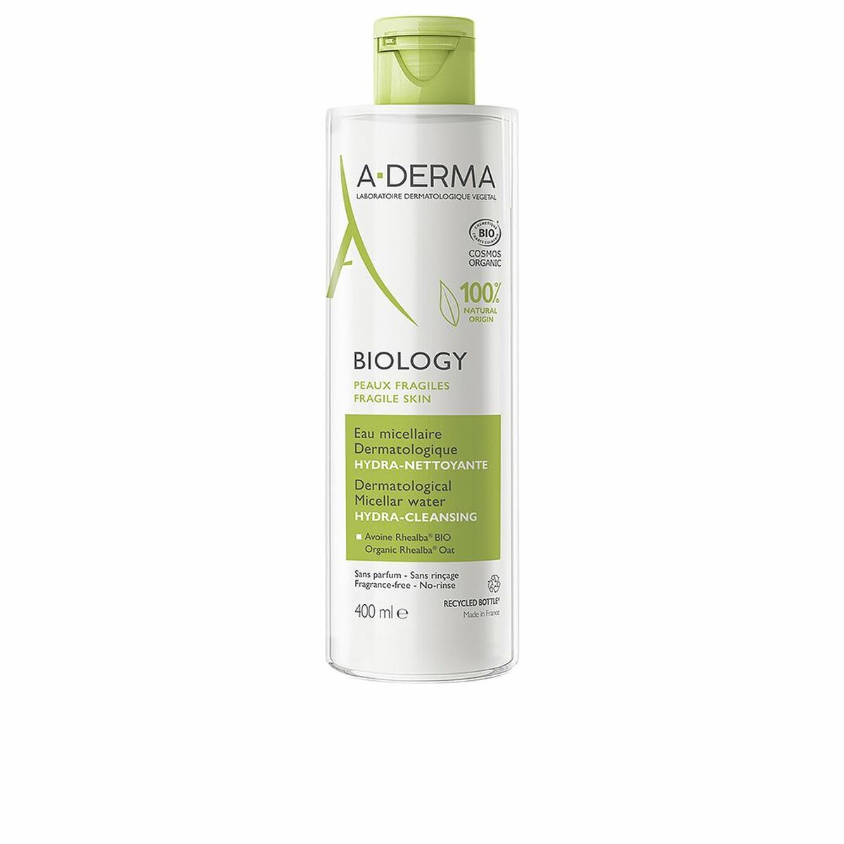 Micellar Water A-Derma Biology 400 ml -  Beauty, Skin care -  A-Derma.