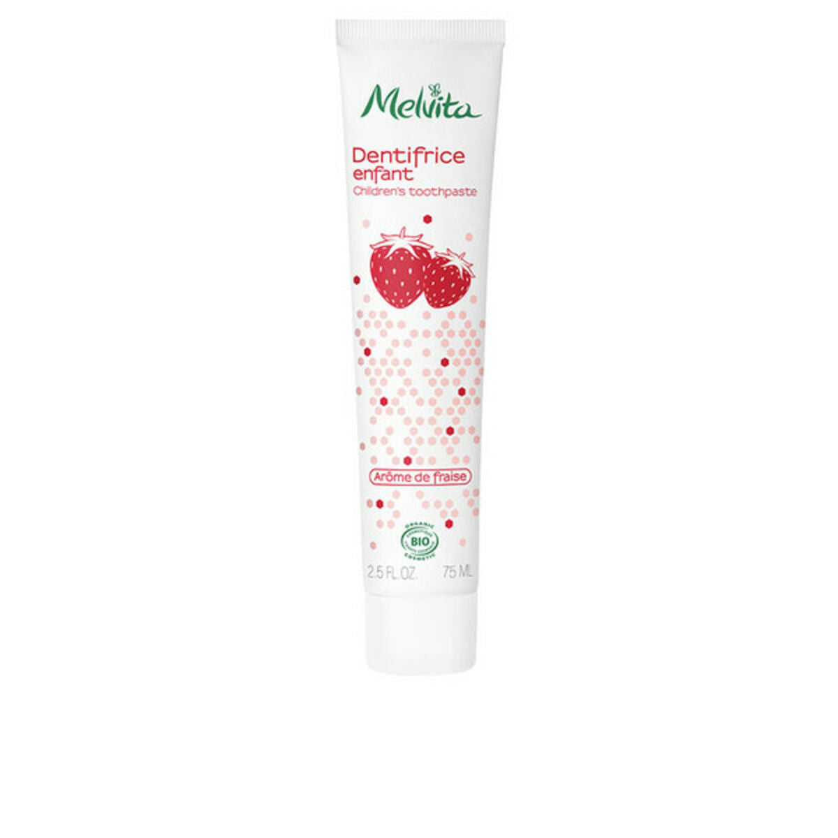 Toothpaste Melvita Strawberry (75 ml) -  Health and personal care, Oral care -  Melvita.
