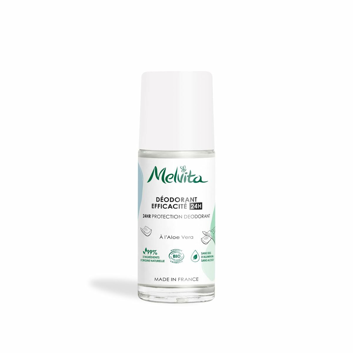 Roll-On Deodorant Melvita    Aloe Vera 50 ml -  Beauty, Bathing and personal hygiene -  Melvita.