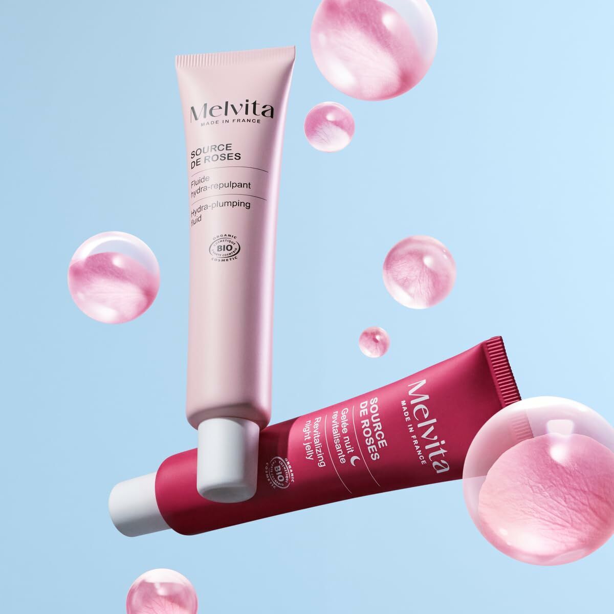 Night Cream Melvita SOURCE DE ROSES 40 ml -  Beauty, Skin care -  Melvita.
