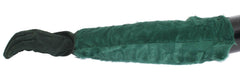 Dolce & Gabbana Green Leather Xiangao Fur Elbow Gloves -   -  Dolce & Gabbana.