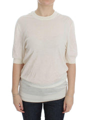Dolce & Gabbana White 100% Cashmere Sweater -   -  Dolce & Gabbana.