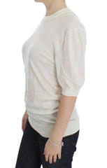 Dolce & Gabbana White 100% Cashmere Sweater -   -  Dolce & Gabbana.