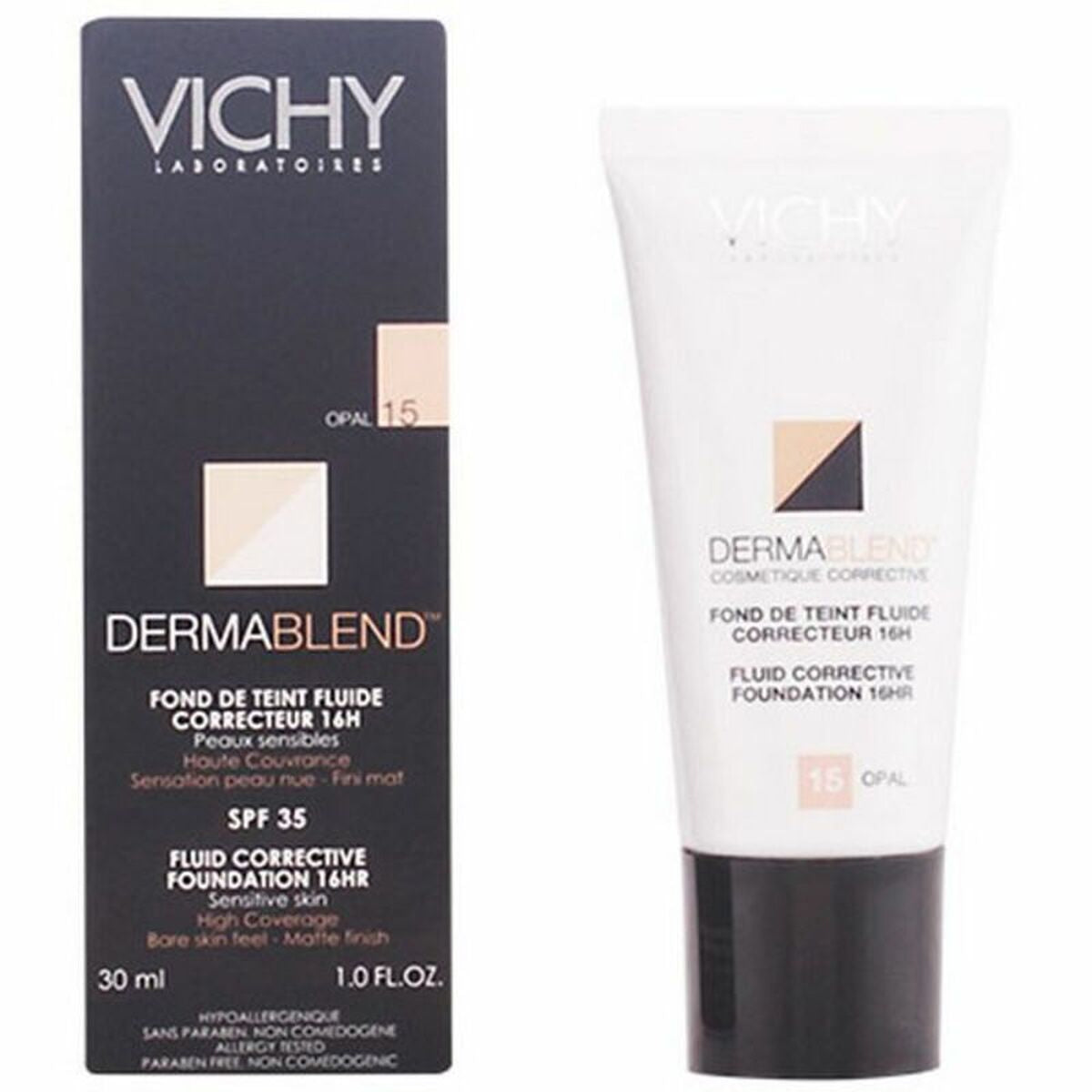 Fluid Foundation Make-up Dermablend Vichy Spf 35 30 ml -  Beauty, Make-up -  Vichy.