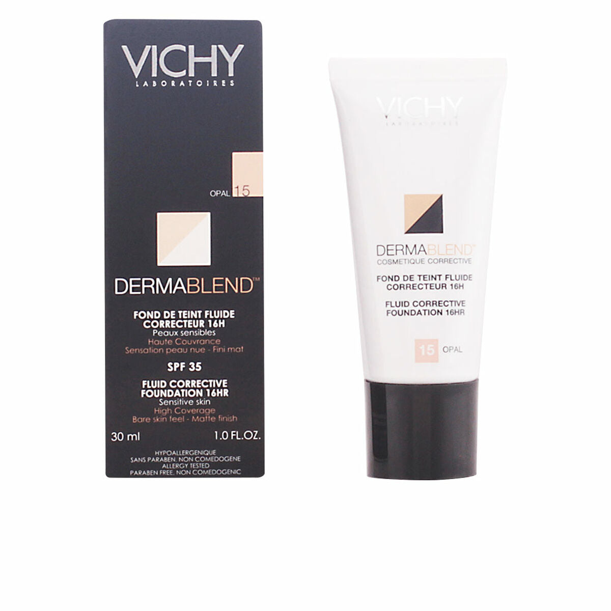Fluid Foundation Make-up Dermablend Vichy Spf 35 30 ml -  Beauty, Make-up -  Vichy.