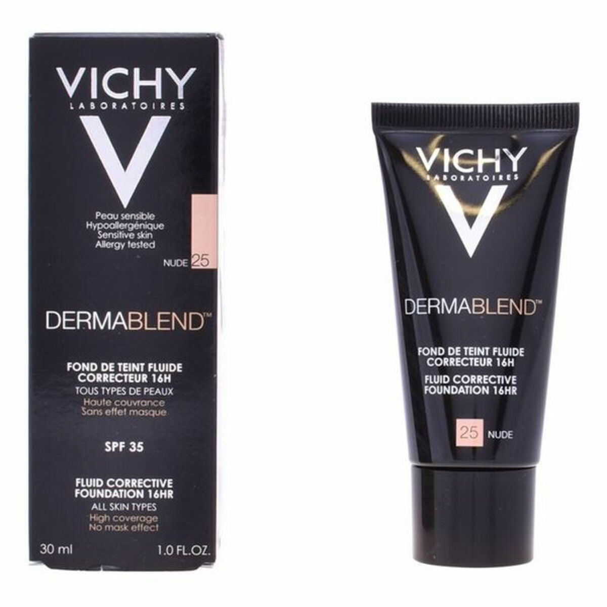 Fluid Foundation Make-up Dermablend Vichy Spf 35 30 ml -  Beauty, Make-up -  Vichy.