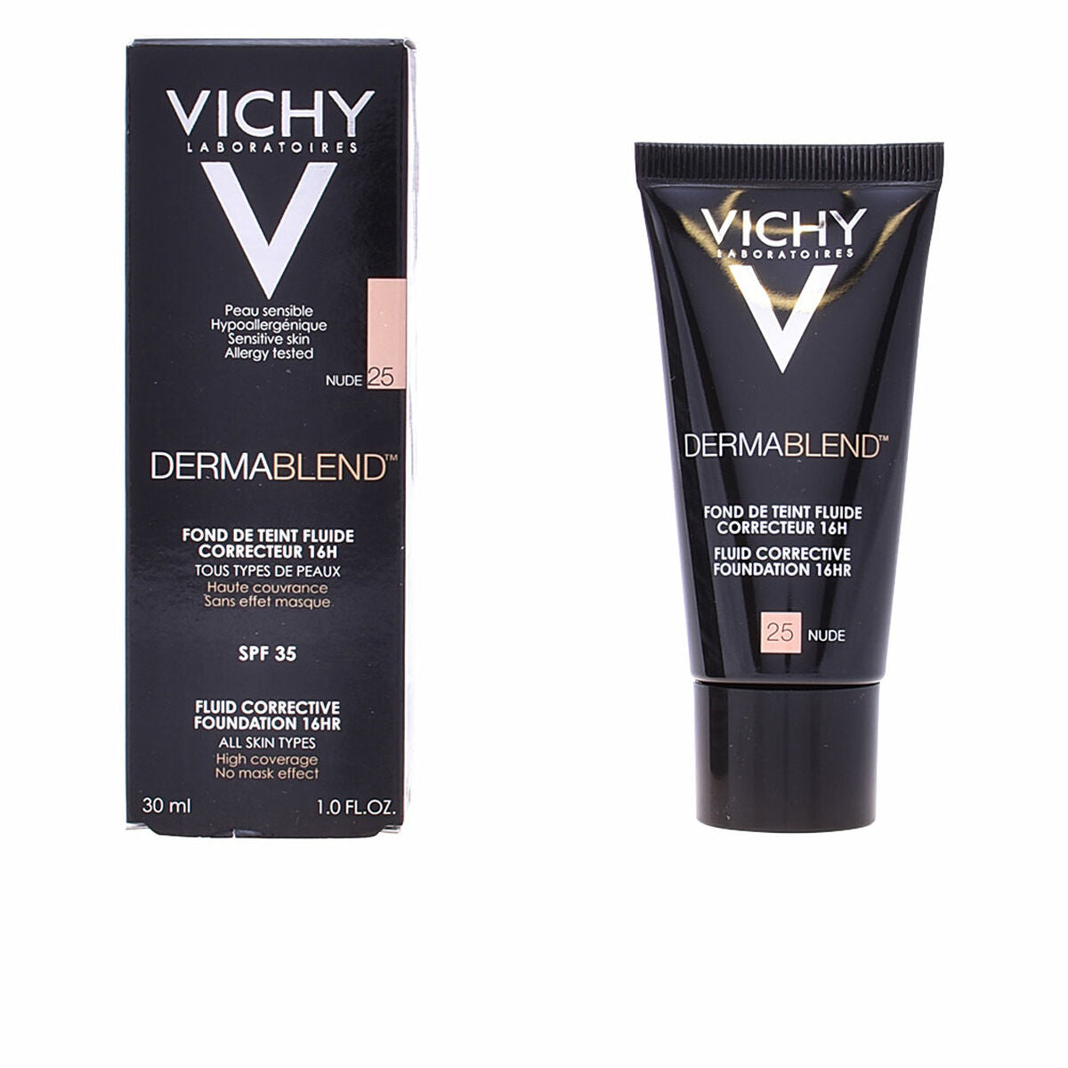 Fluid Foundation Make-up Dermablend Vichy Spf 35 30 ml -  Beauty, Make-up -  Vichy.