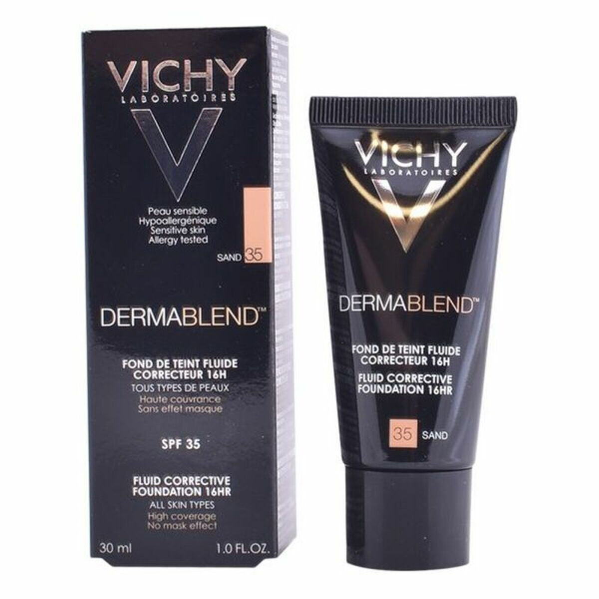 Fluid Foundation Make-up Dermablend Vichy Spf 35 30 ml -  Beauty, Make-up -  Vichy.