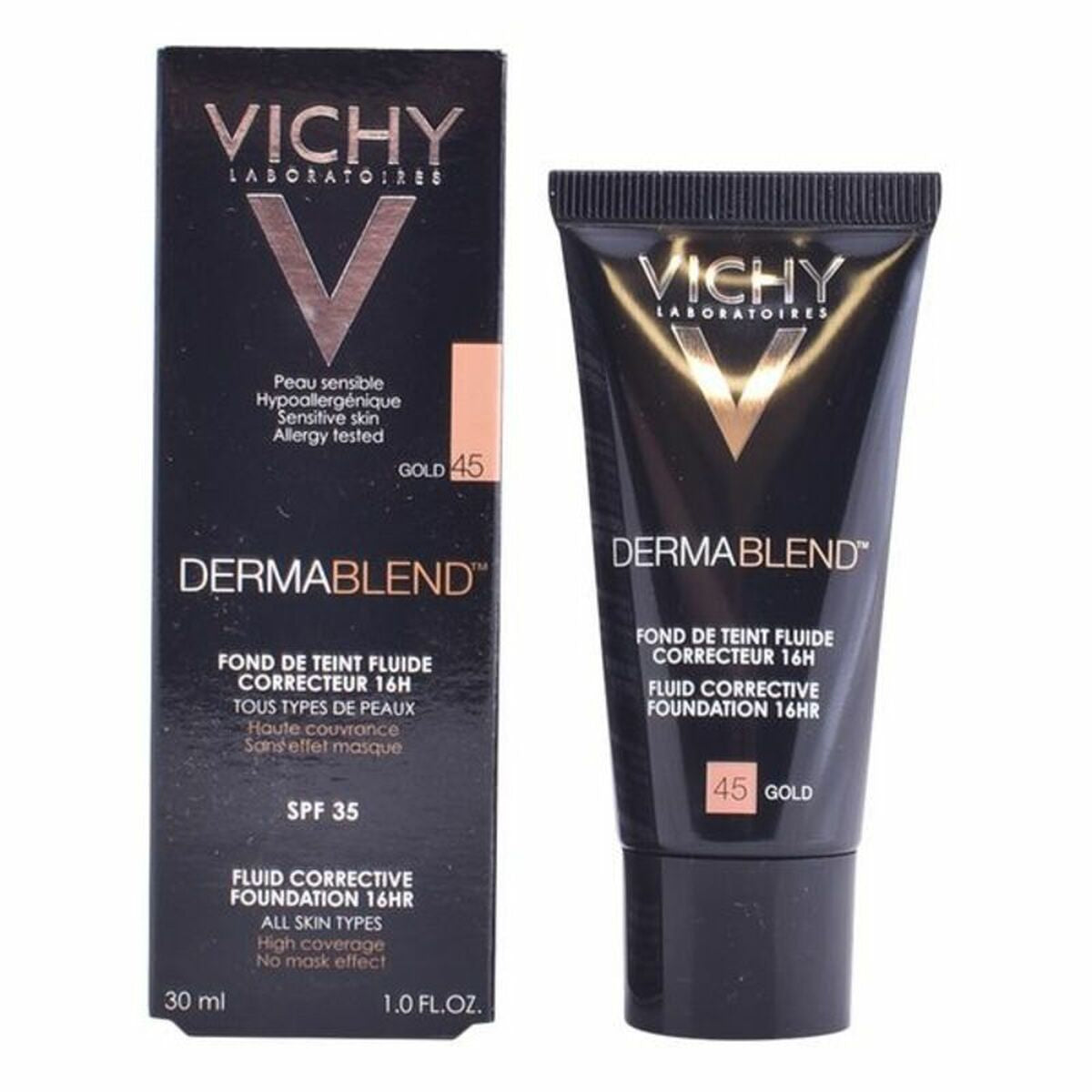 Fluid Foundation Make-up Dermablend Vichy Spf 35 30 ml -  Beauty, Make-up -  Vichy.