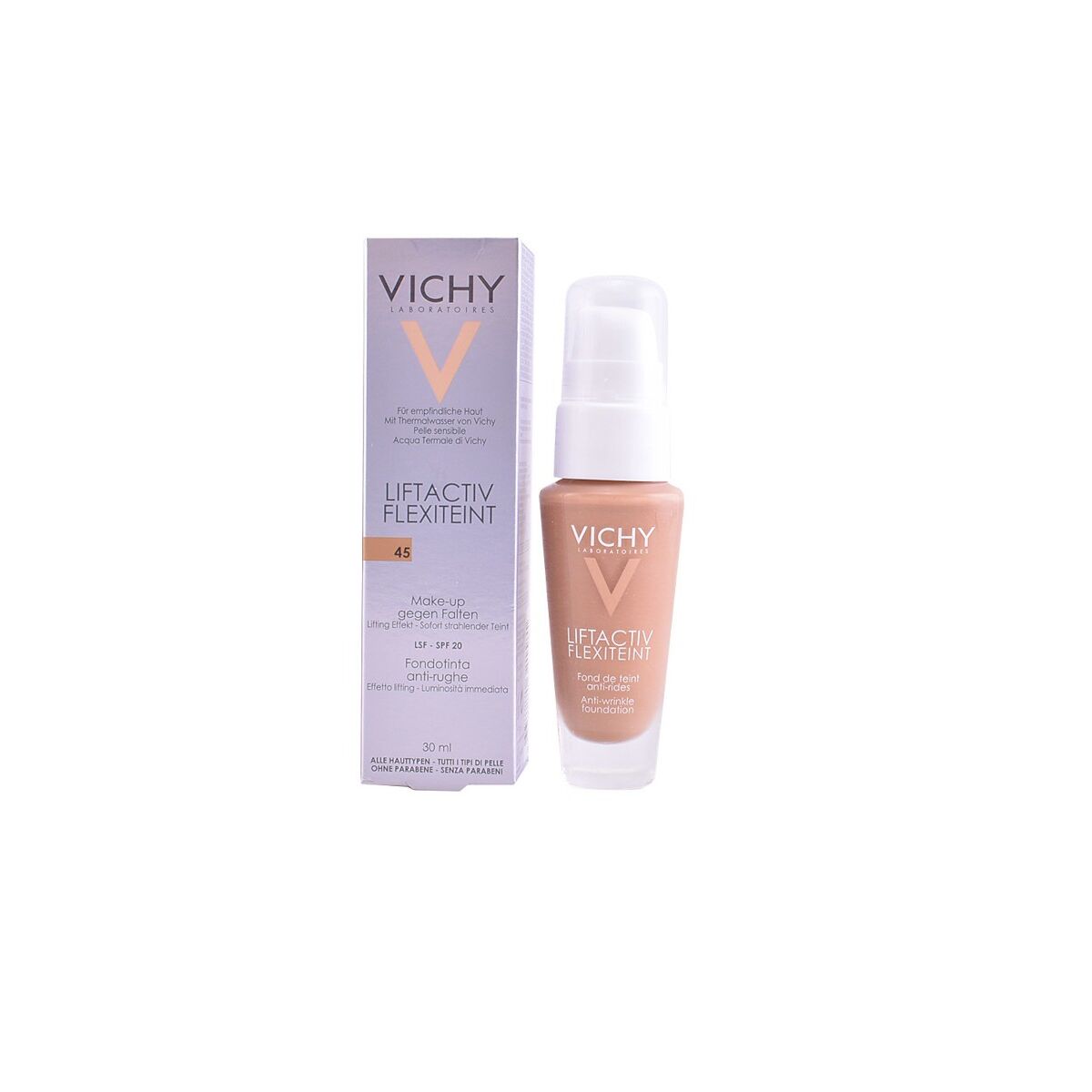 Fluid Foundation Make-up Liftactiv Flexiteint Vichy M0330200 Golden 30 ml -  Beauty, Make-up -  Vichy.