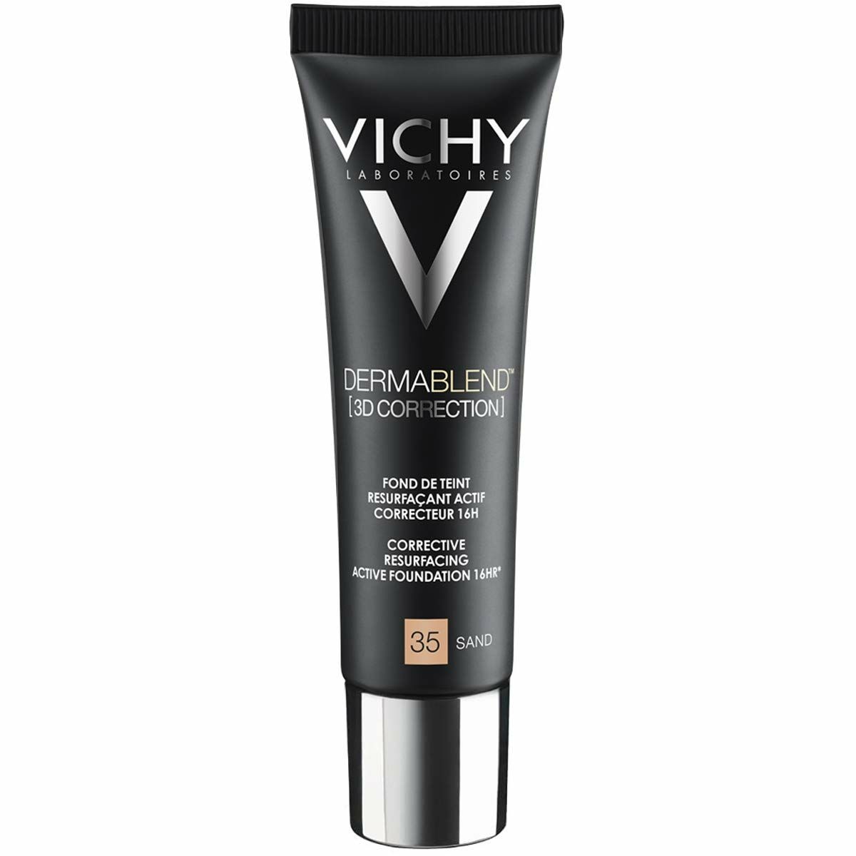 Liquid Make Up Base Vichy Dermablend 3D Correction 30 ml Spf 25 Nº 35 Sand -  Beauty, Make-up -  Vichy.