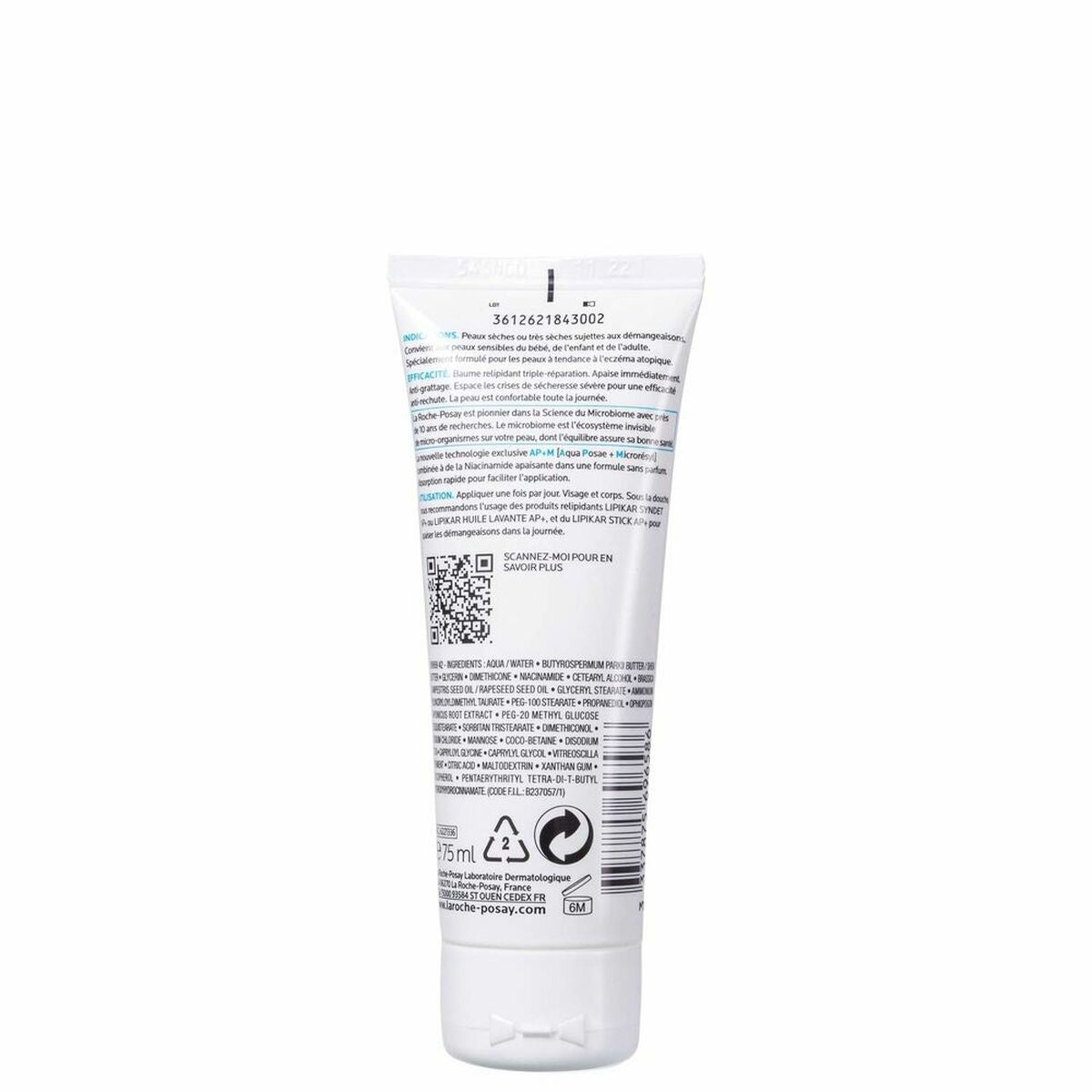 Hand Cream La Roche Posay Lipikar Baume AP+ (75 ml) -  Beauty, Skin care -  La Roche Posay.