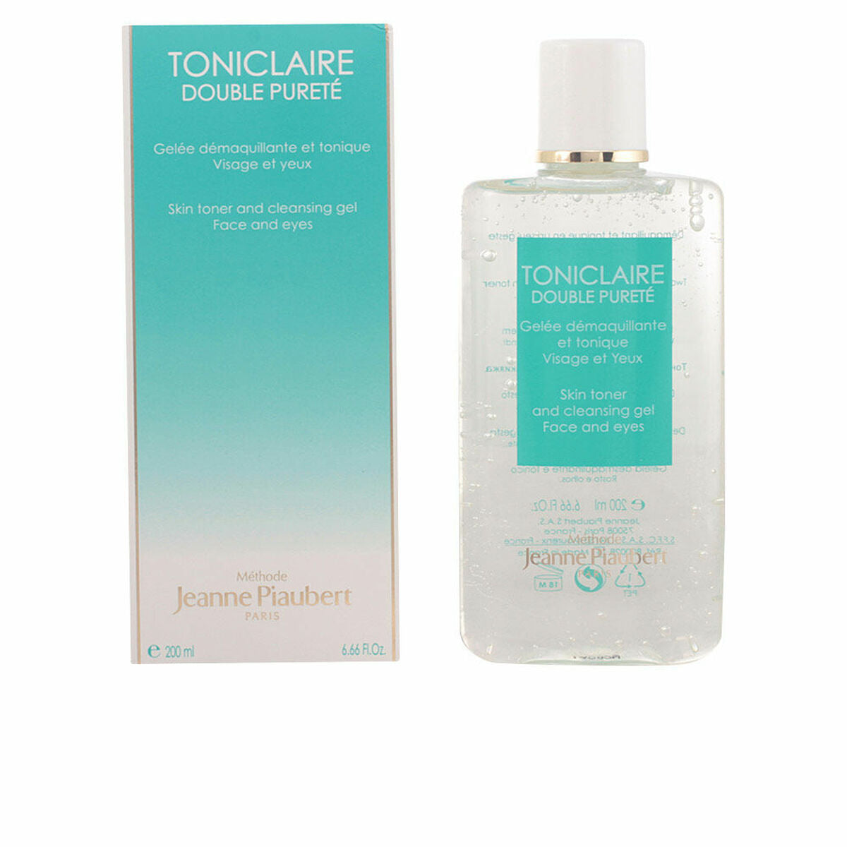 Facial Make Up Remover Gel Toniclaire Jeanne Piaubert Toniclaire (200 ml) -  Beauty, Skin care -  Jeanne Piaubert.