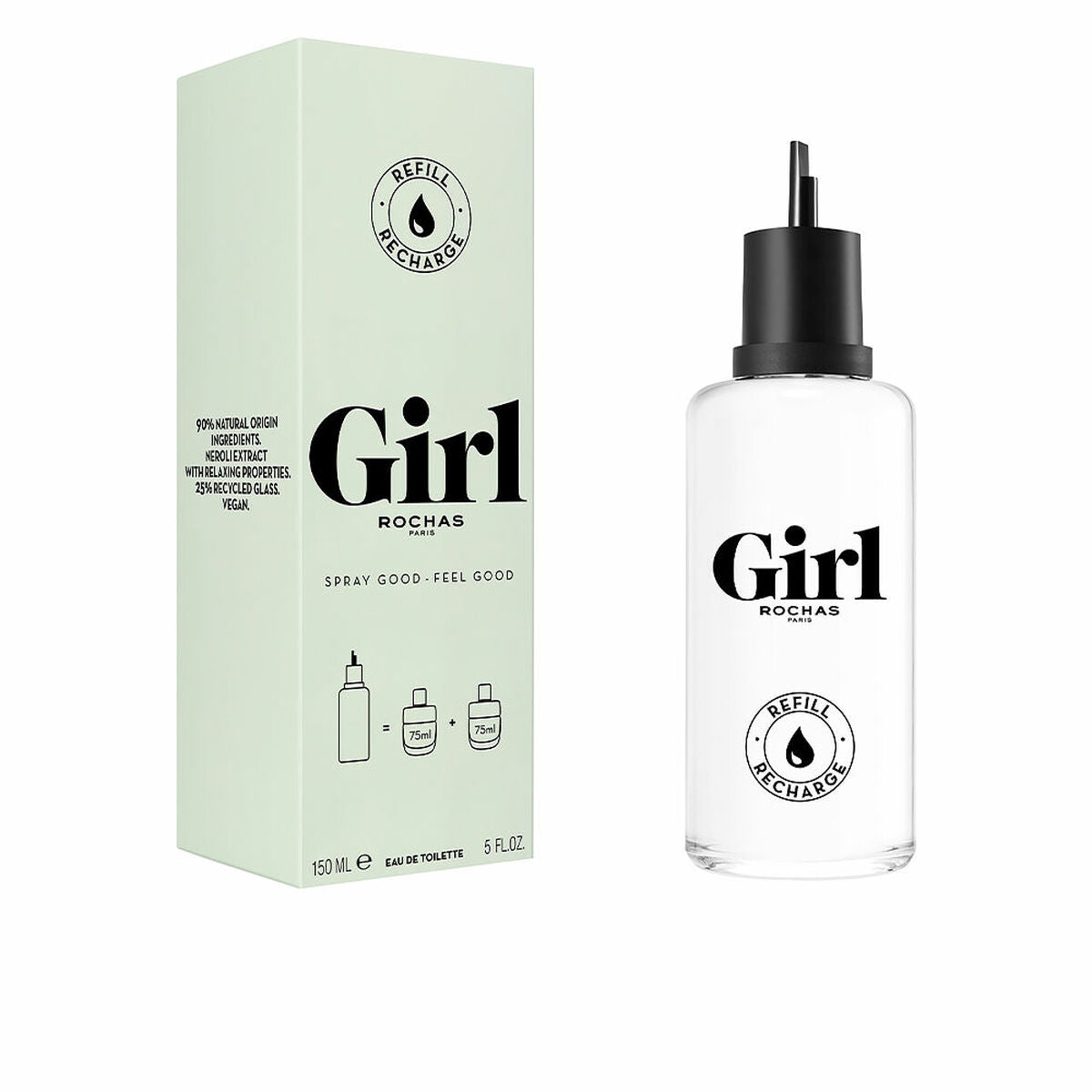 Women's Perfume Rochas Girl EDT 150 ml Refill -  Beauty, Perfumes and fragrances -  Rochas.
