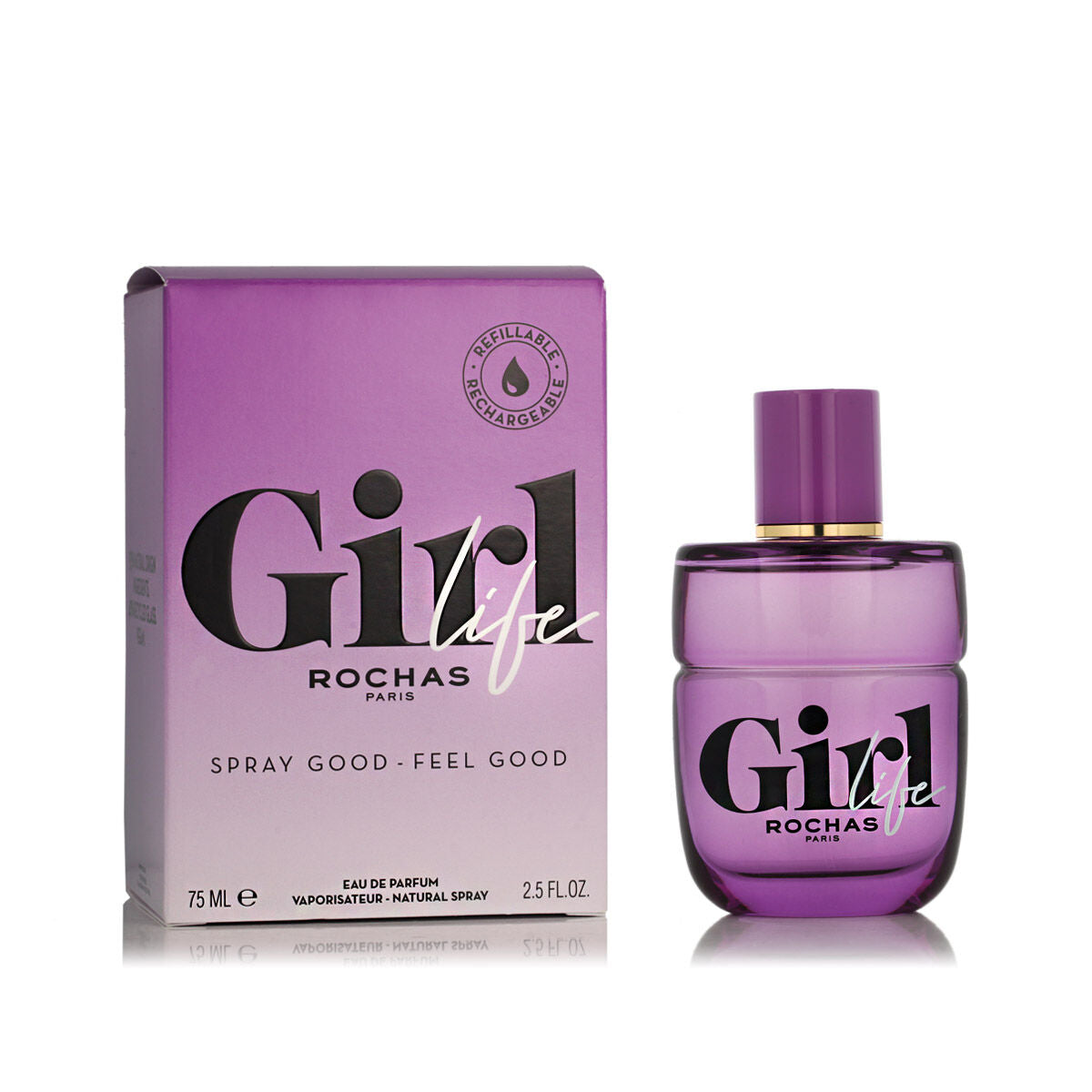 Women's Perfume Rochas Girl Life EDP 75 ml -  Beauty, Perfumes and fragrances -  Rochas.