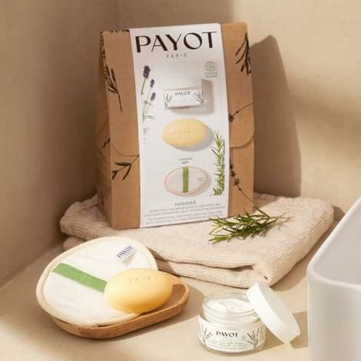 Facial Make Up Remover Payot Herbier Ritual 3 Pieces -  Beauty, Skin care -  Payot.