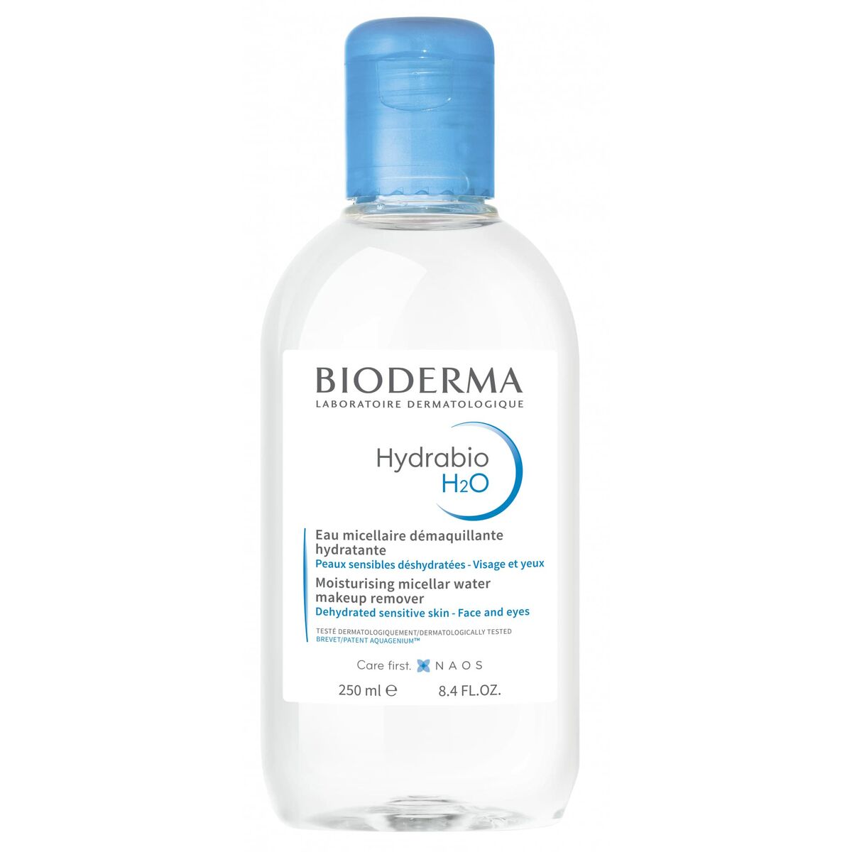Make Up Remover Micellar Water Bioderma Hydrabio H2O 250 ml -  Beauty, Skin care -  Bioderma.