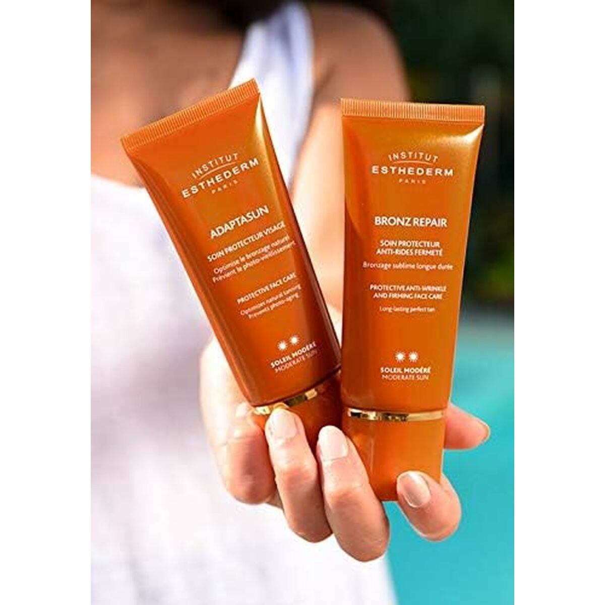 Day Cream Institut Esthederm BRONZ REPAIR 50 ml -  Beauty, Skin care -  Institut Esthederm.