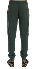 Dolce & Gabbana Green Cashmere Training Pants -   -  Dolce & Gabbana.