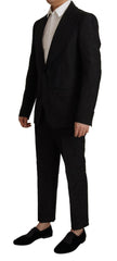Dolce & Gabbana Black Polyester Formal 2 Piece MARTINI Suit -   -  Dolce & Gabbana.
