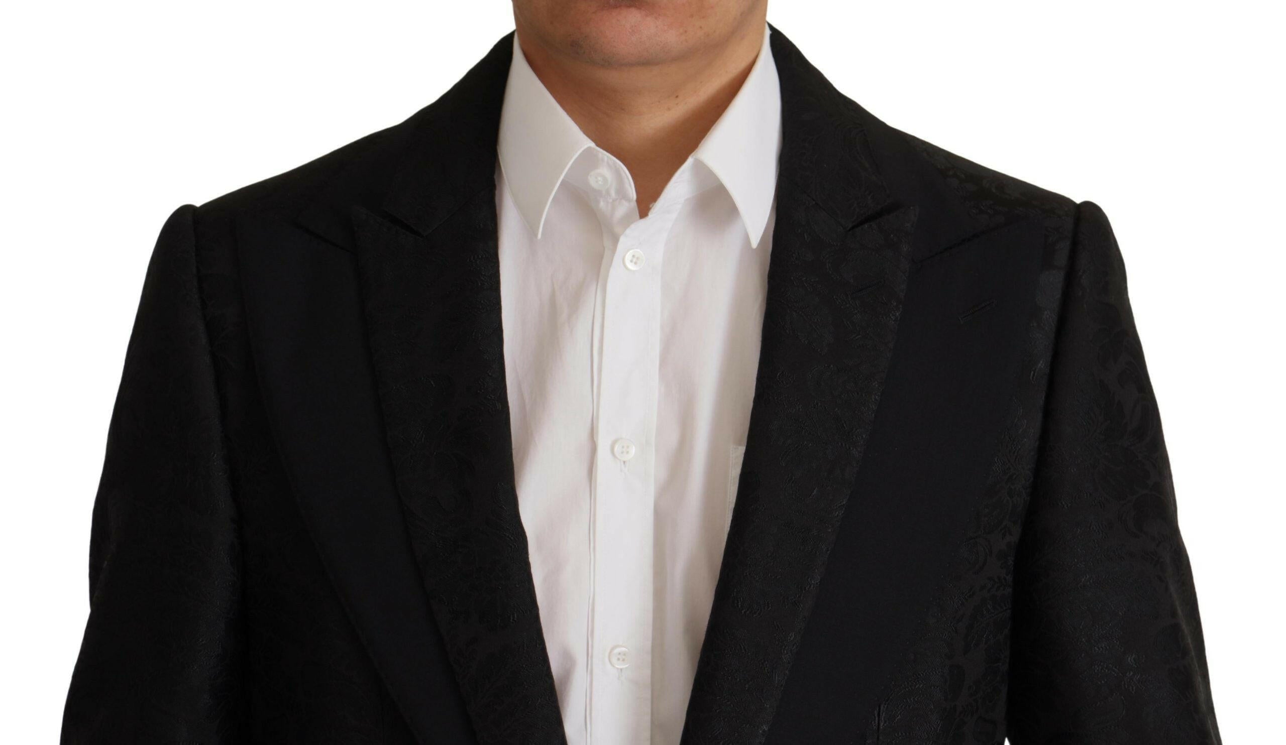 Dolce & Gabbana Black Polyester Formal 2 Piece MARTINI Suit -   -  Dolce & Gabbana.